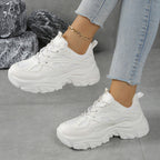 Damen Sportliche Sneakers mit ergonomischem Design und atmungsaktiver Oberflächenstruktur R&B