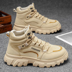 Damen Trendige High-Top Sneakers mit robustem Sohlenprofil und modernem Design