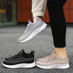 Damen Komfortable Laufschuhe mit atmungsaktivem Mesh-Obermaterial und gepolsterter Sohle R&B