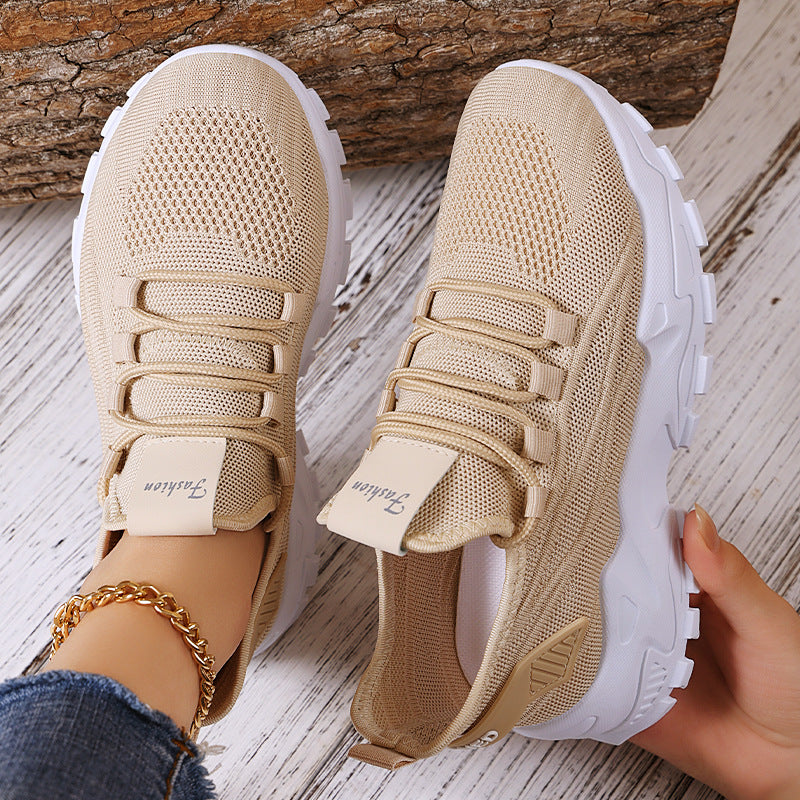 Damen Sportliche Mesh Sneakers R&B
