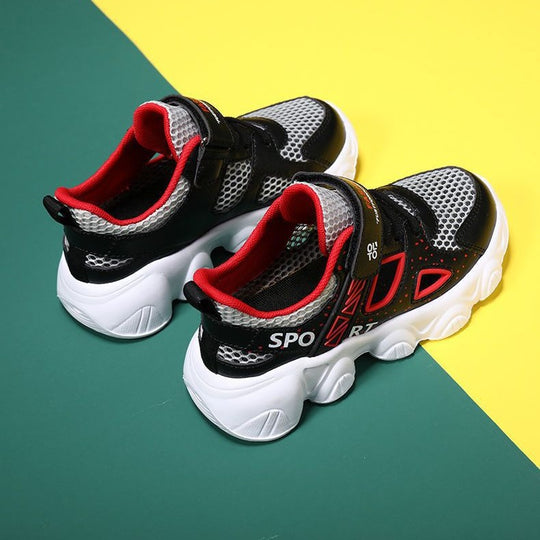 Damen Bequeme Sport Sneakers mit atmungsaktiver Mesh-Oberfläche R&B
