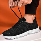 Damen Sportliche Knit Sneakers mit dämpfender Sohle