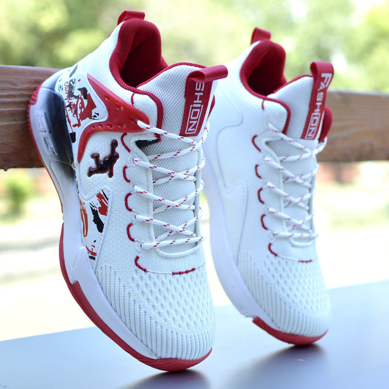 Damen Sportliche Sneakers mit atmungsaktivem Mesh und dynamischem Design R&B