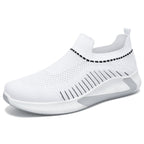 Damen Atmungsaktive Slip-On Laufschuhe mit flexiblem Mesh-Obermaterial R&B