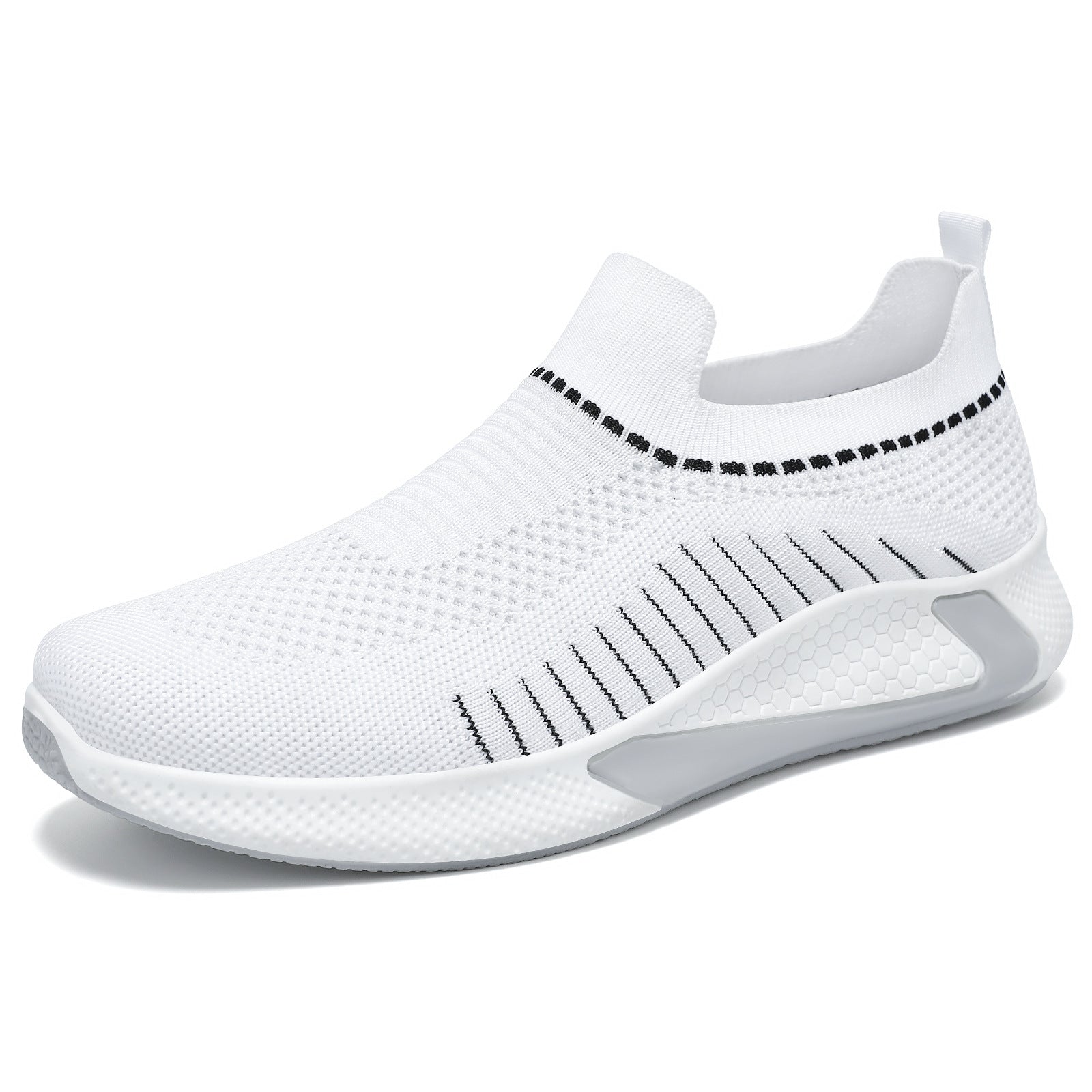 Damen Atmungsaktive Slip-On Laufschuhe mit flexiblem Mesh-Obermaterial R&B