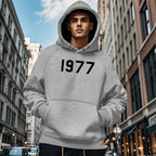 Herren Gemütlicher Kapuzenpullover mit ausgefallenem Design und praktischen Taschen R&B
