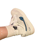 Damen Sneakers im modernen Design mit atmungsaktiver Mesh-Oberfläche R&B