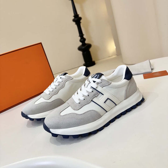 Damen Modische Sneakers mit dämpfender Sohle und hochwertiger Wildleder-Design von R&B