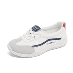 Damen sportliche Sneakers mit atmungsaktivem Obermaterial und flexiblem Sohlenprofil R&B