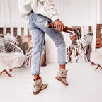 Damen Boyfriend-Jeans mit Destroyed-Details und hohem Komfortbund R&B