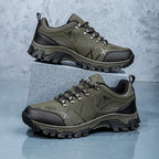 Herren nan robuste wasserabweisende Trekking-Schuhe mit profilierter Gummisohle R&B