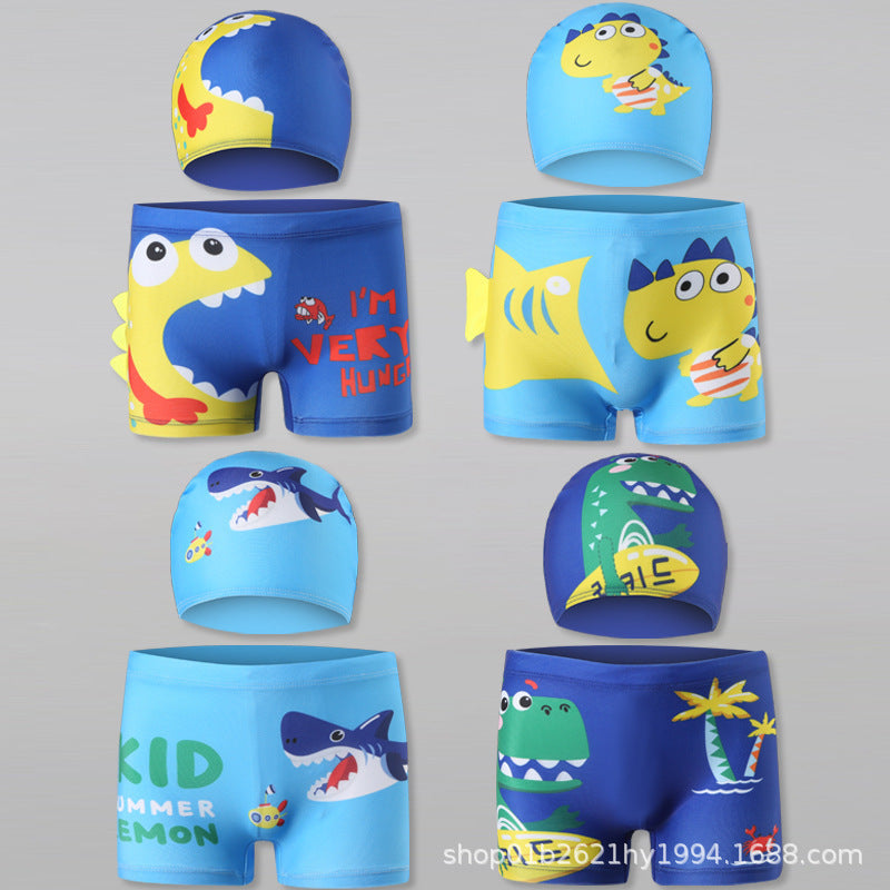 Jungen Schwimmset mit fröhlichem Dinosaurier-Motiv R&B