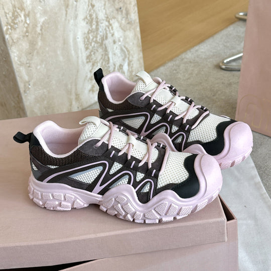 Damen Multifunktionale Fitness-Sneaker mit rutschfester Sohle und atmungsaktivem Obermaterial R&B