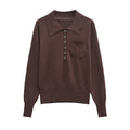 Damen Poloshirt mit Knopfleiste und Brusttasche R&B