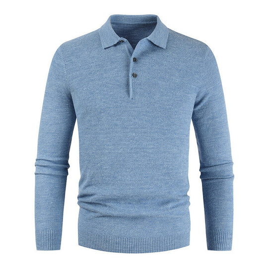 Herren langärmliges Poloshirt R&B