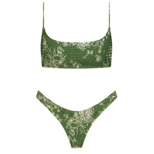 Damen Floral-Bikini-Set R&B