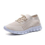 Damen Sportliche Sneaker mit atmungsaktiver Netzstruktur und rutschfester Sohle R&B