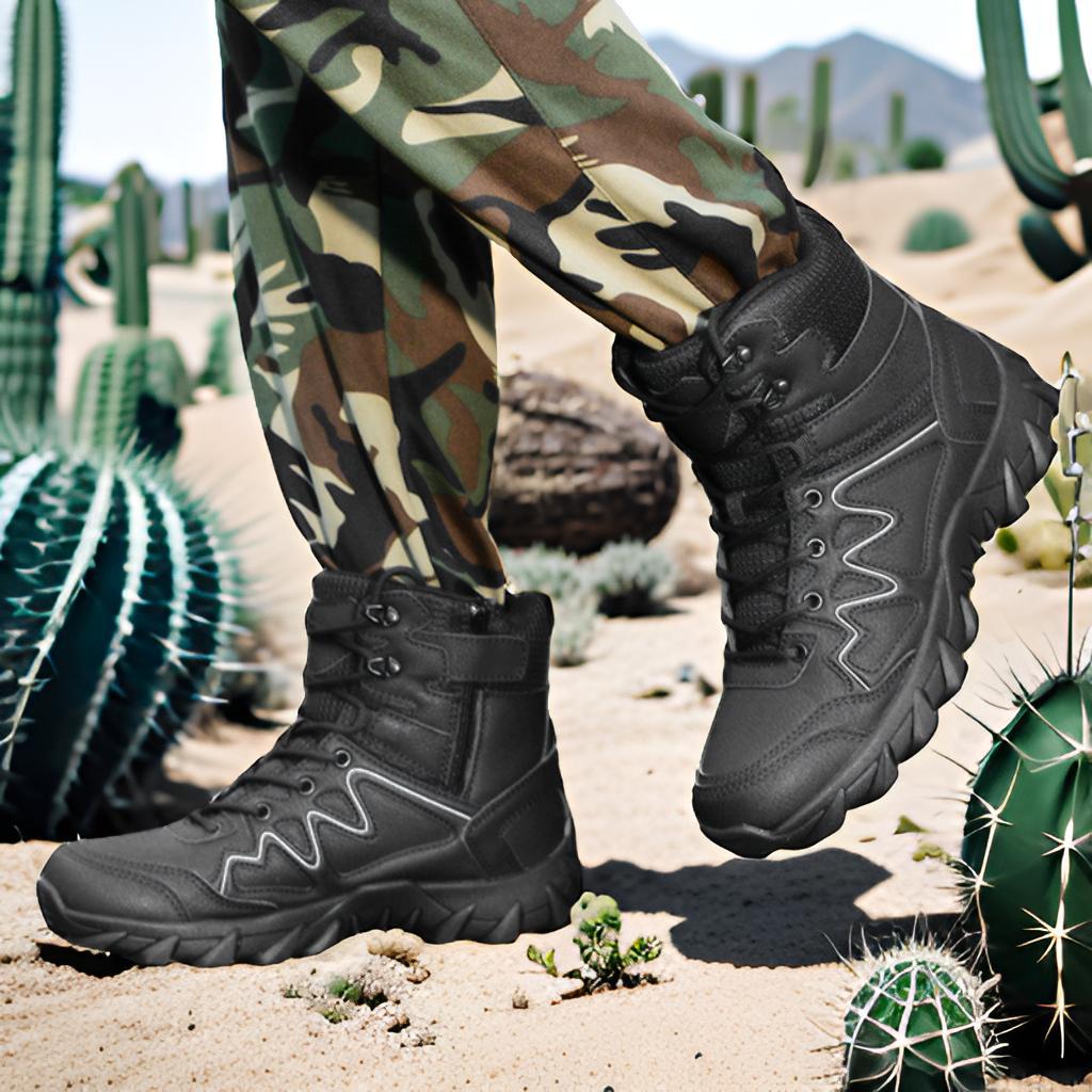 Herren Multifunktionale Outdoor-Stiefel mit hohem Knöchelschutz und rutschfester Sohle R&B