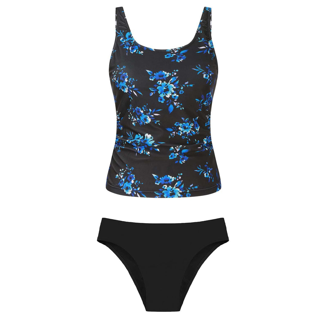 Damen Bikiniset mit floralem Oberteil und klassischem Unterteil R&B