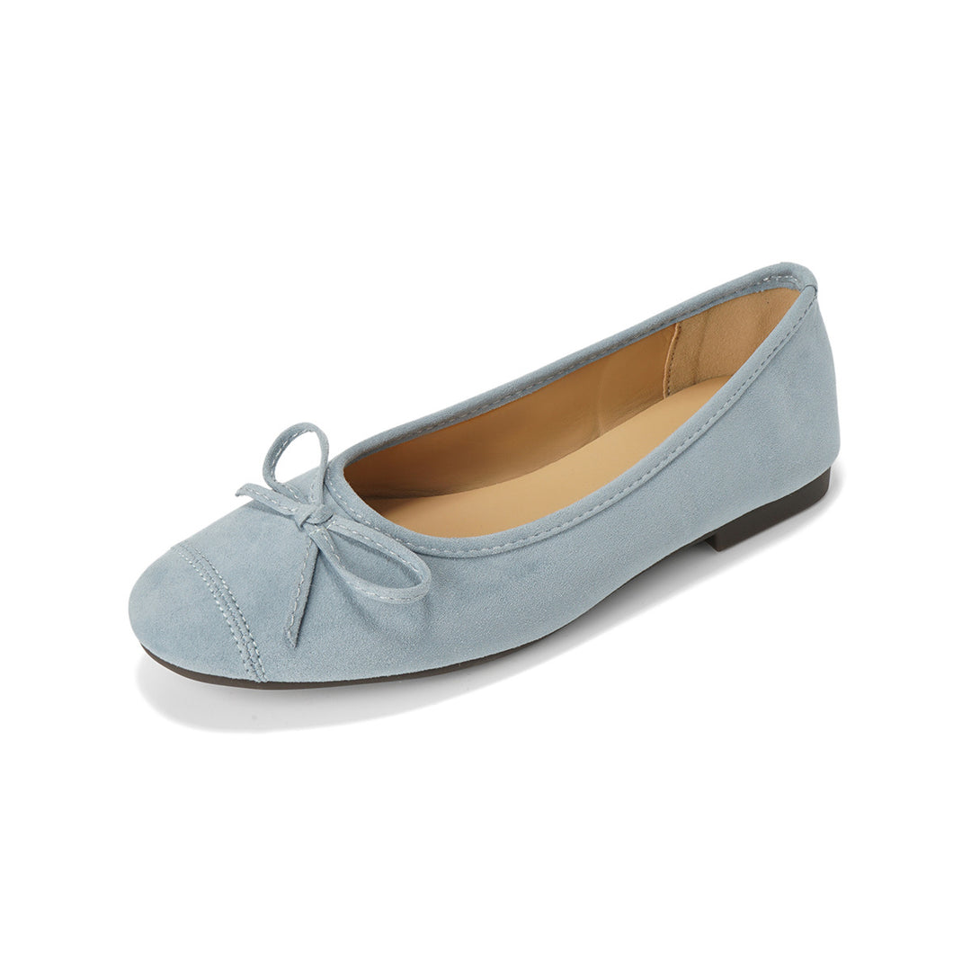Damen Ballerinas mit süßem Schleifendetail R&B