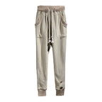 Herren Sportliche Jogginghose mit bequemen seitlichen Eingrifftaschen und elastischem Bund R&B