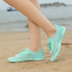 Damen Wasserdichte Sport-Schuhe mit Flexiblem Grip