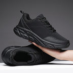 Damen Sportliche Lauf-Sneaker mit dämpfender Sohle und atmungsaktiver Mesh-Oberfläche