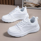 Damen Sportliche Sneakers mit atmungsaktivem Mesh-Obermaterial und dämpfender Sohle R&B