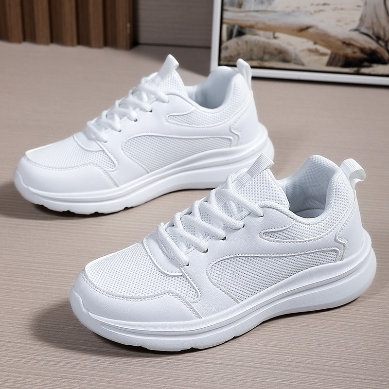 Damen Sportliche Sneakers mit atmungsaktivem Mesh-Obermaterial und dämpfender Sohle R&B