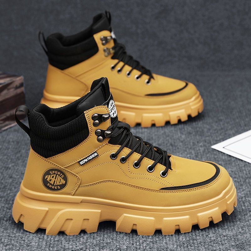 Damen Modische Winterstiefel mit rutschfester Sohle und isolierendem Innenfutter