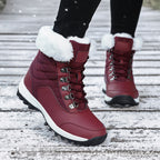 Damen Wasserfeste Winterstiefel mit Kuschelfutter R&B
