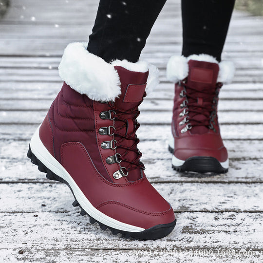 Damen Wasserfeste Winterstiefel mit Kuschelfutter R&B