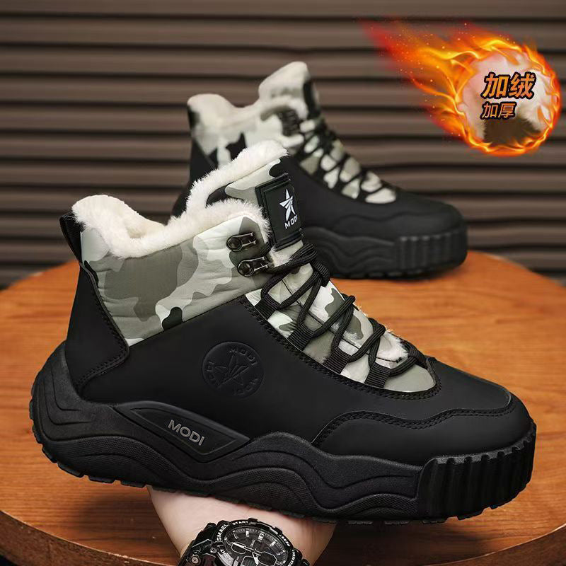 Damen warme gefütterte Wanderstiefel R&B