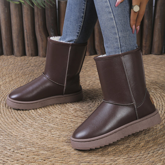 Damen Kuschelige Winterboots R&B