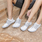 Damen Barfuß-Sportschuhe mit rutschfester Sohle und elastischem Schnellschnürsystem R&B