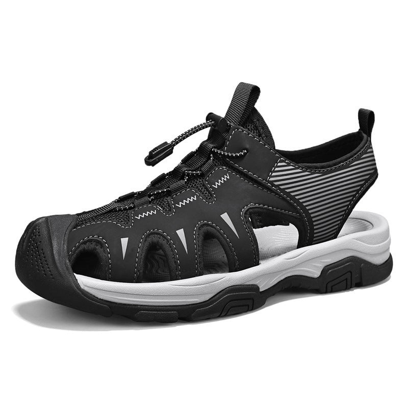 Damen Sportliche Sandalen mit ergonomischer Sohle und verstellbarem Schnürsystem R&B