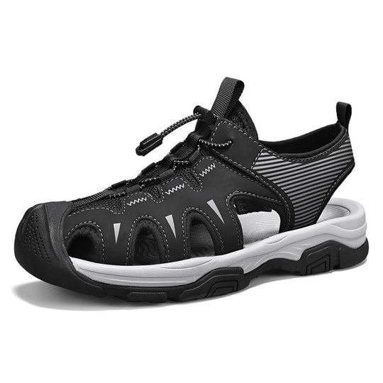 Damen Sportliche Sandalen mit ergonomischer Sohle und verstellbarem Schnürsystem R&B