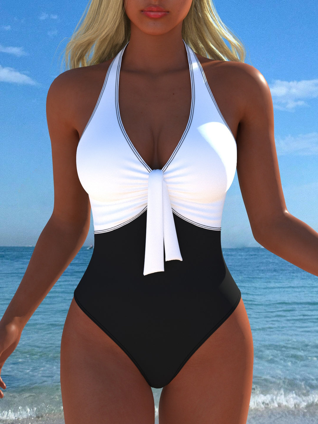 Damen Badeanzug R&B