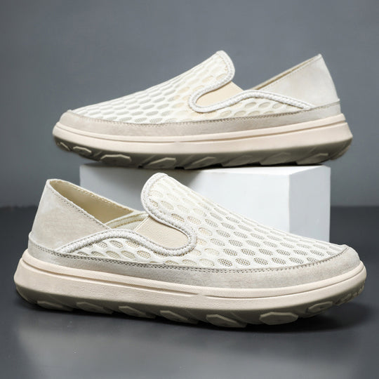 Damen Atmungsaktive Slip-On Freizeitschuhe mit flexibler Sohlentechnologie R&B