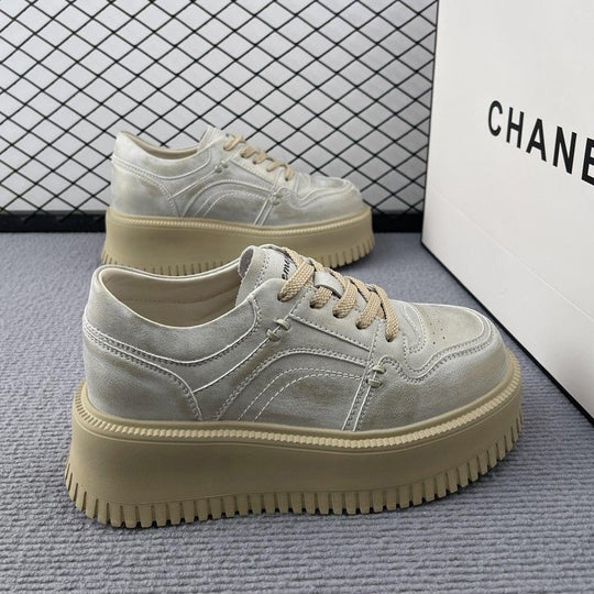 Damen Plateau-Sneaker mit ergonomischer Dämpfung und modischem Design R&B