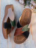 Damen Riemensandalen mit hochwertigem Leder und komfortablem Fußbett R&B