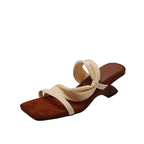 Damen elegante Sandalen mit modischem Riemchen und komfortablem Fußbett R&B