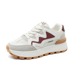 Damen Sportliche Freizeitsneaker mit atmungsaktiver Mesh-Oberfläche und dämpfender Laufsohle R&B