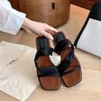 Damen Sandalen mit eleganter Schleifenapplikation R&B
