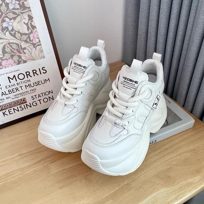 Damen modische Plateau-Sneaker