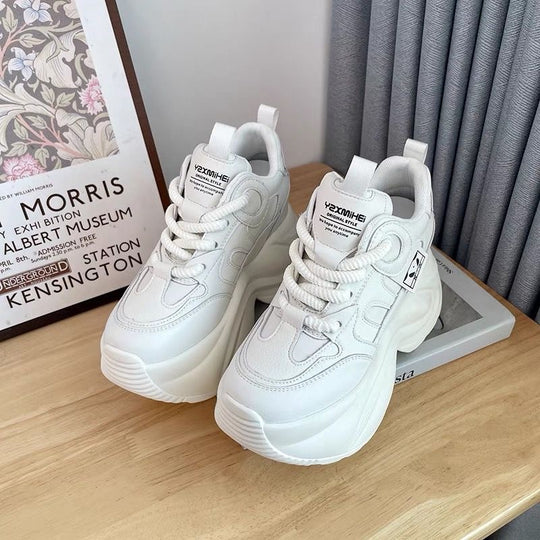 Damen modische Plateau-Sneaker R&B
