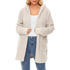 Damen weicher Fleece-Mantels R&B