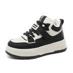 Damen Sportliche High-Top Sneakers mit kuscheligem Innenfutter und sicherem Schnallenverschluss R&B