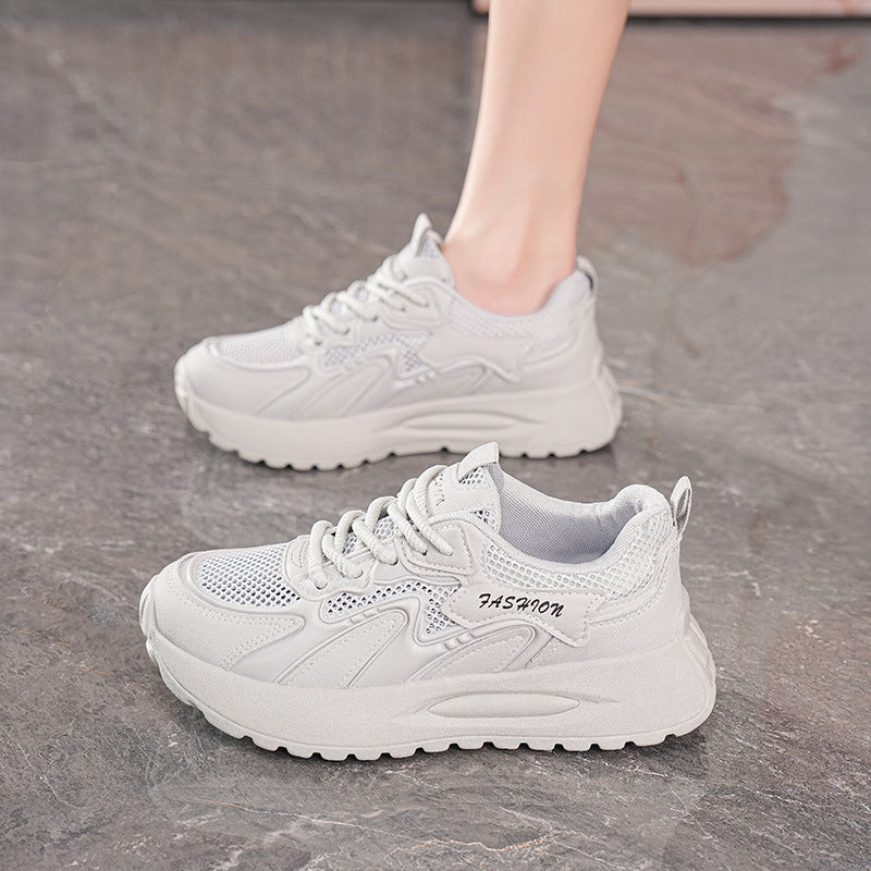 Damen Sportliche Sneakers mit atmungsaktiver Mesh-Oberfläche und komfortabler Dämpfung R&B