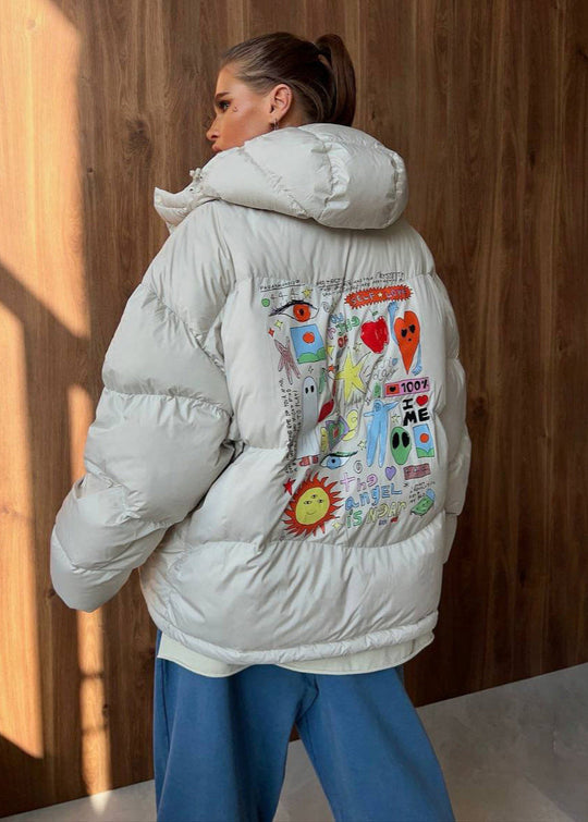 R&B | Übergroße Pufferjacke